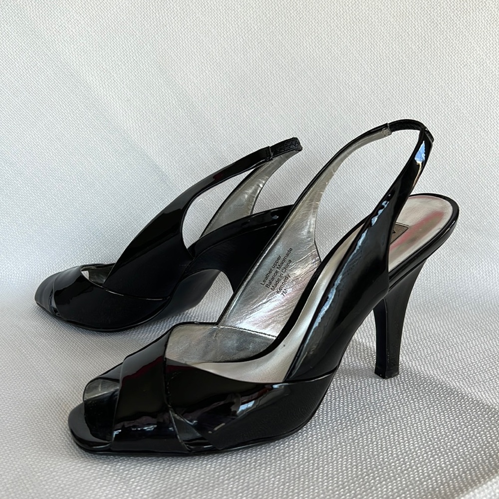 Alfani Black Patent Pumps